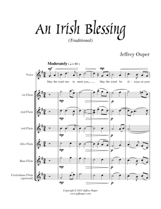 An Irish Blessing (for flute choir & voice)