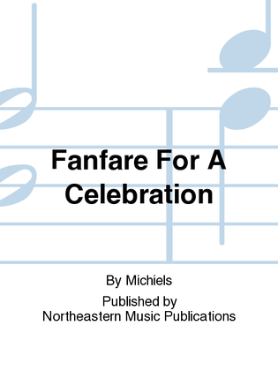 Book cover for Fanfare For A Celebration