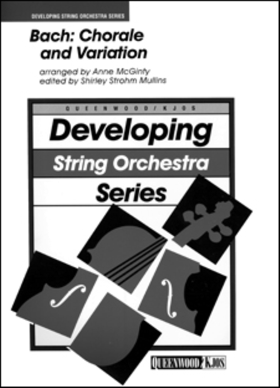 Bach: Chorale and Variation - Score Chamber Orchestra scores gallery preview page 1