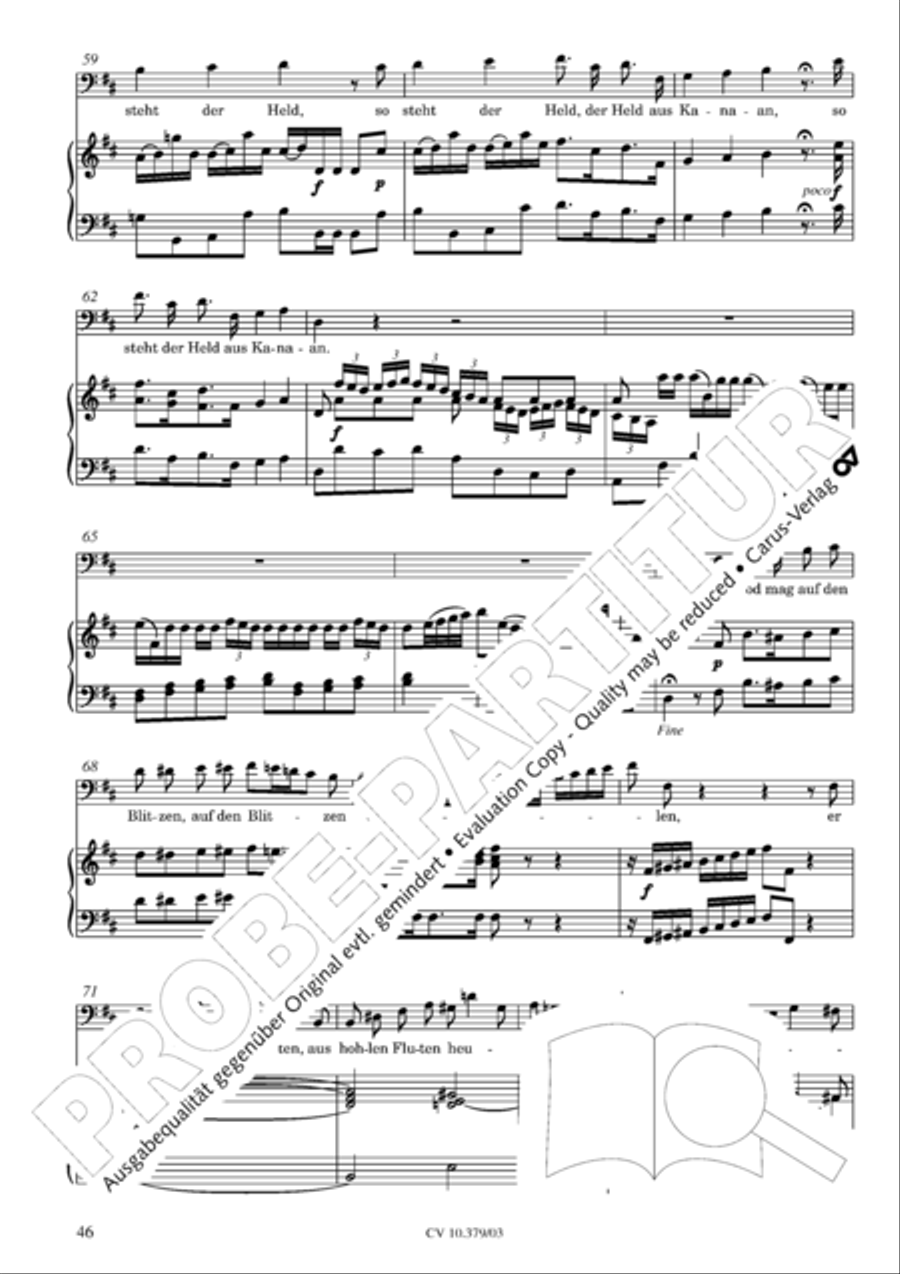 Der Tod Jesu 4-Part scores gallery preview page 47