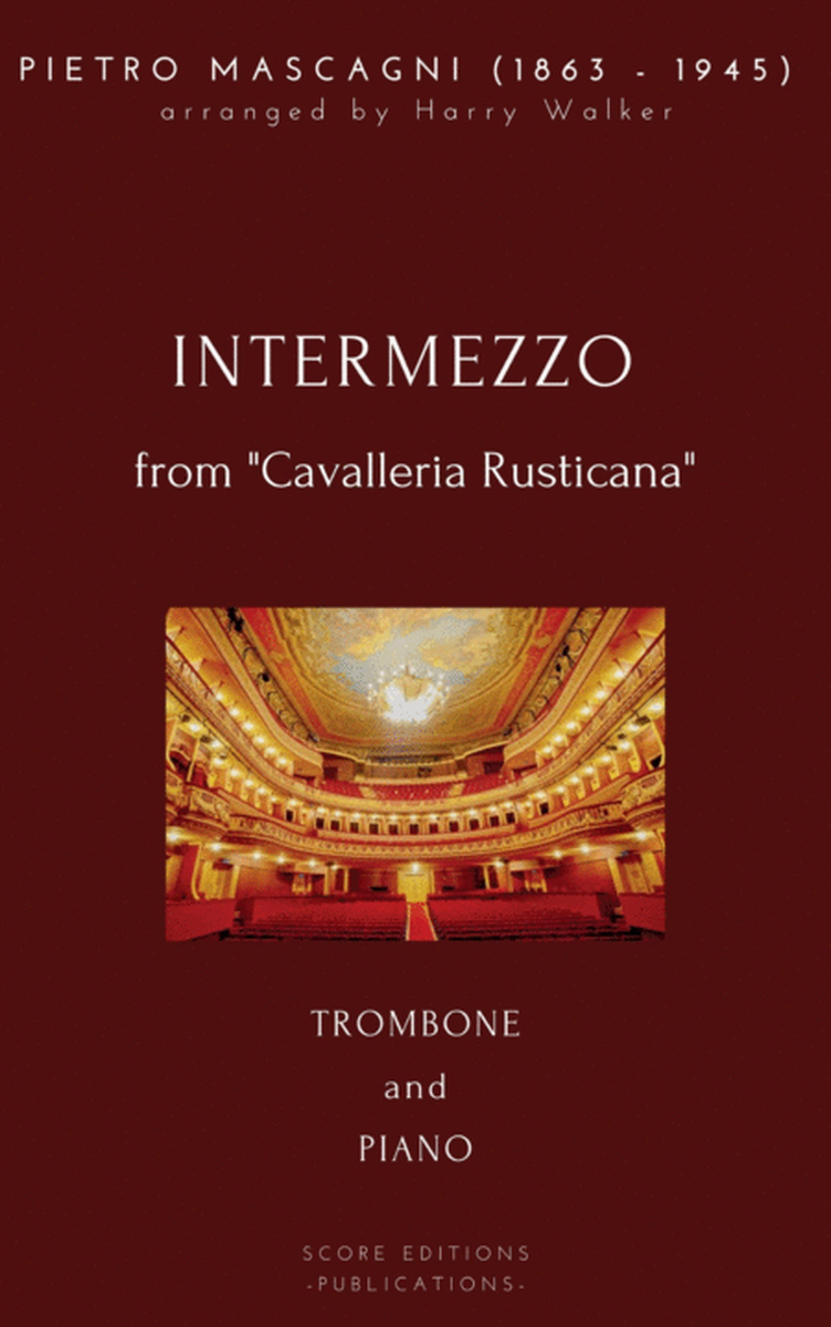 Mascagni, Pietro: Intermezzo (for Trombone and Piano) image number null
