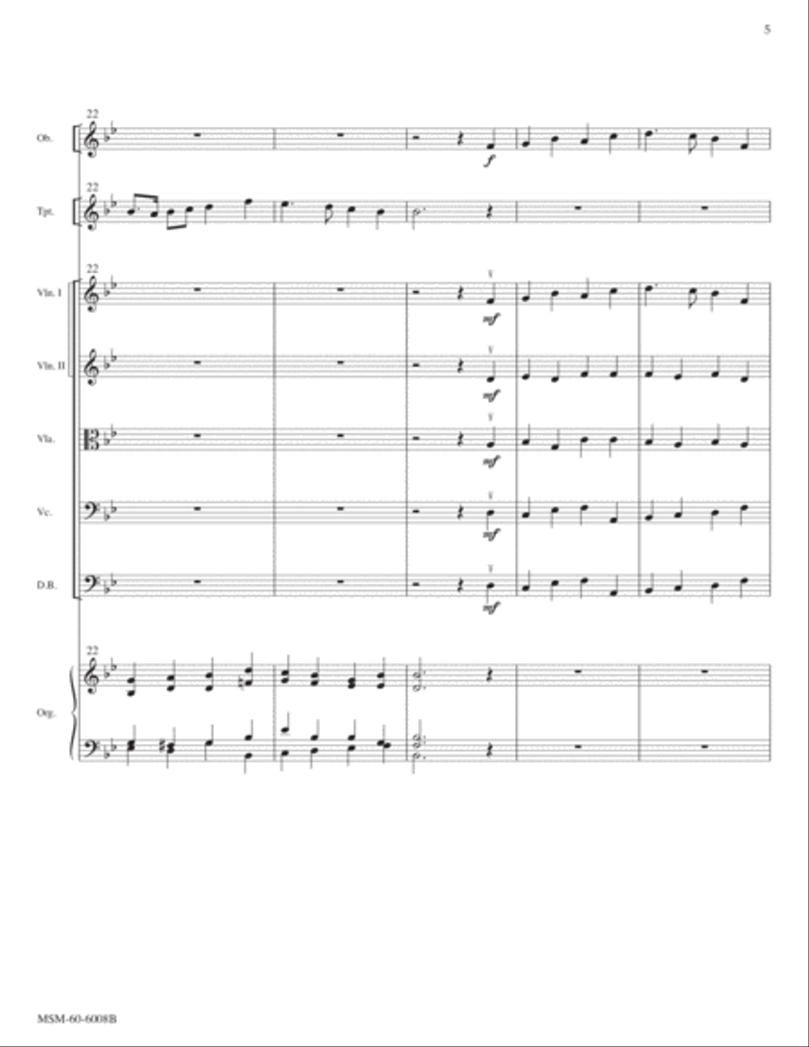 If Then You Have Been Raised with Christ Choir scores gallery preview page 5