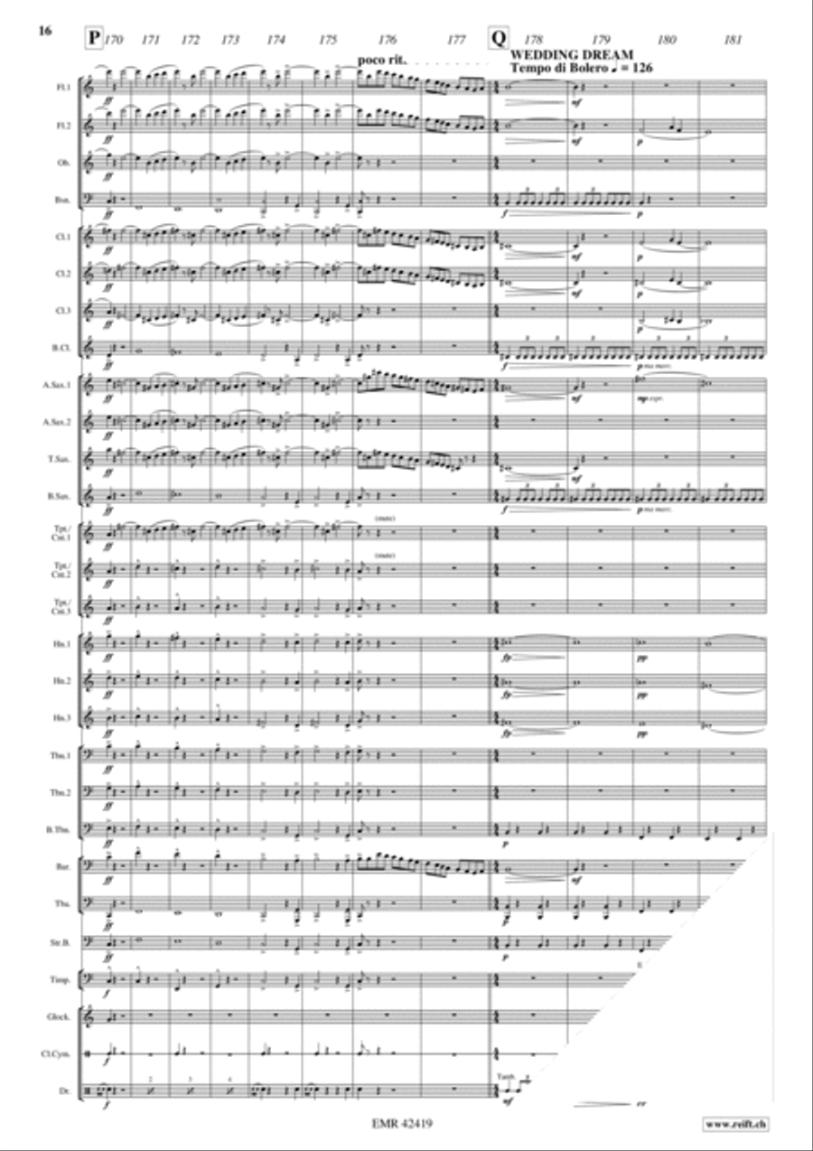 Lady In The Dark Concert Band scores gallery preview page 7