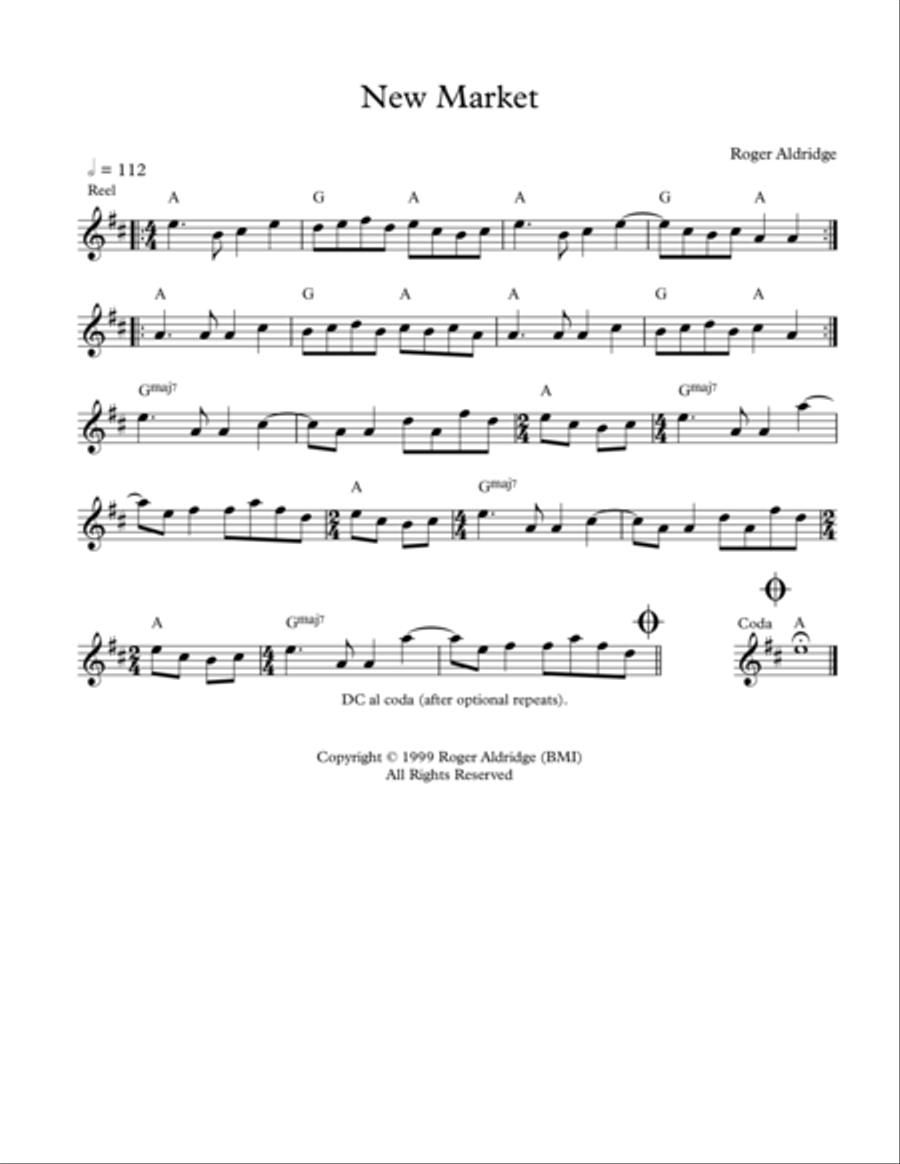 New Market Small Ensemble scores gallery preview page 1