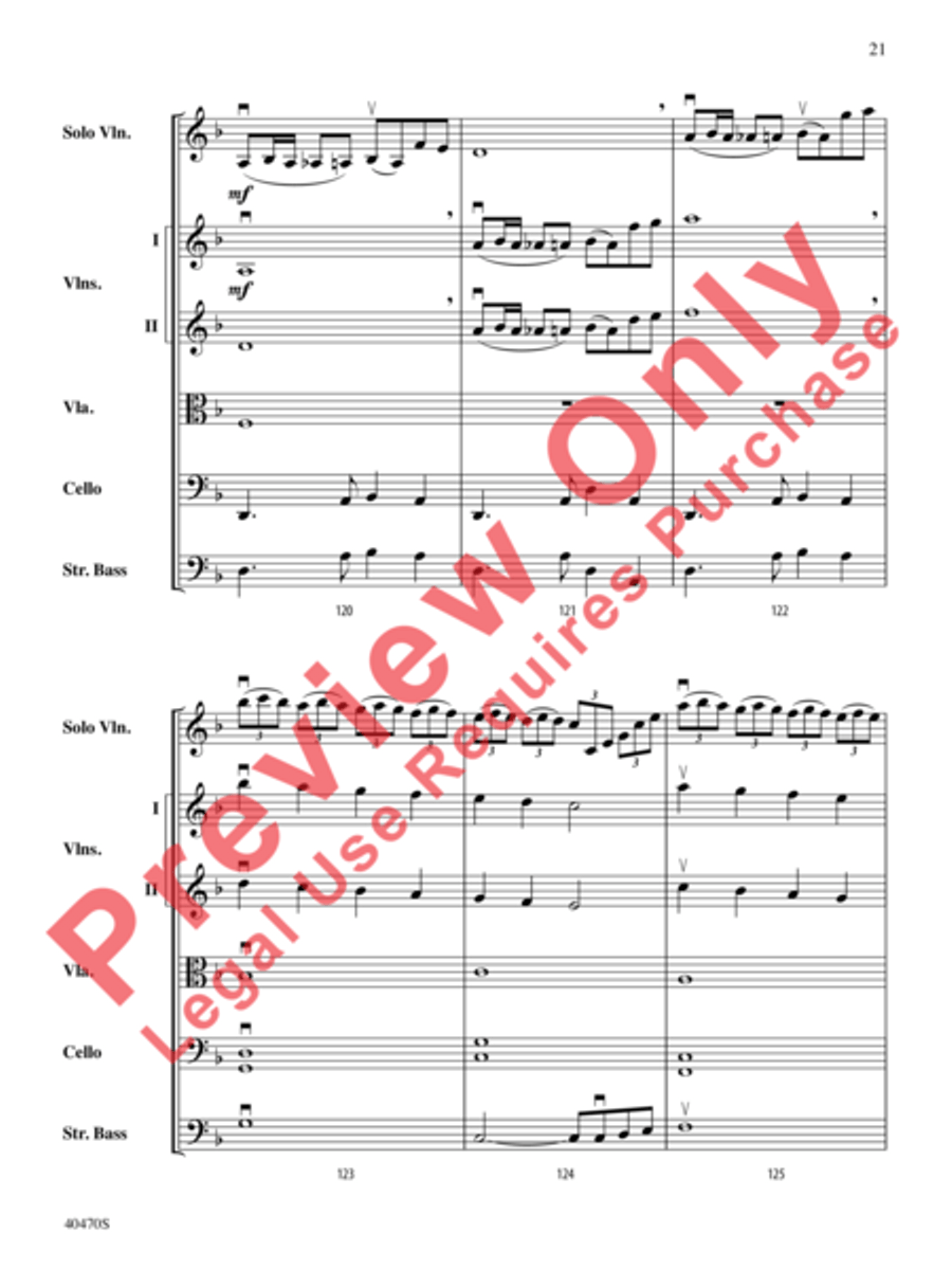 Hungarian Variations String Orchestra scores gallery preview page 22