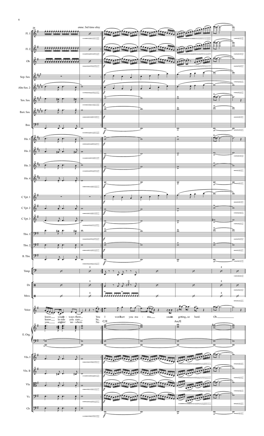 Mama Full Orchestra scores gallery preview page 5