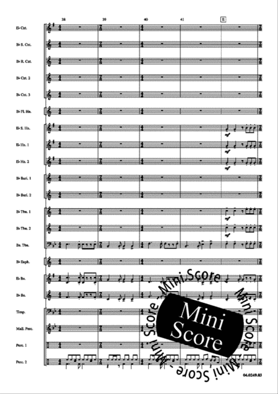 Four Meets Seven Four Meets Seven Brass Band scores gallery preview page 12