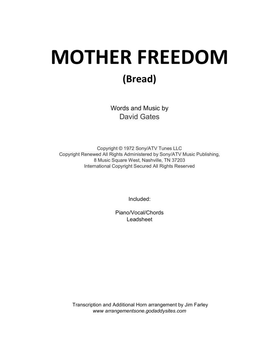 Mother Freedom image number null