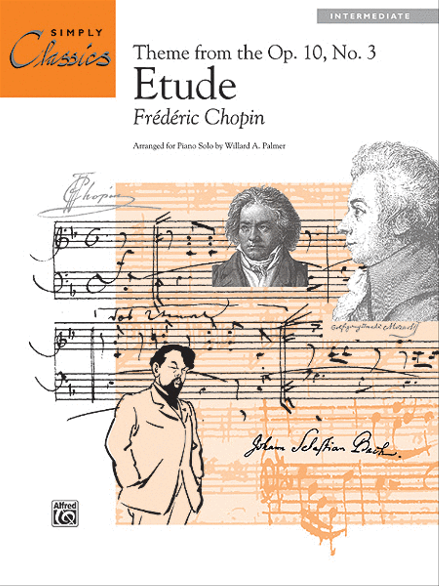 Etude, Op. 10, No. 3 (Theme) Small Ensemble scores gallery preview page 1