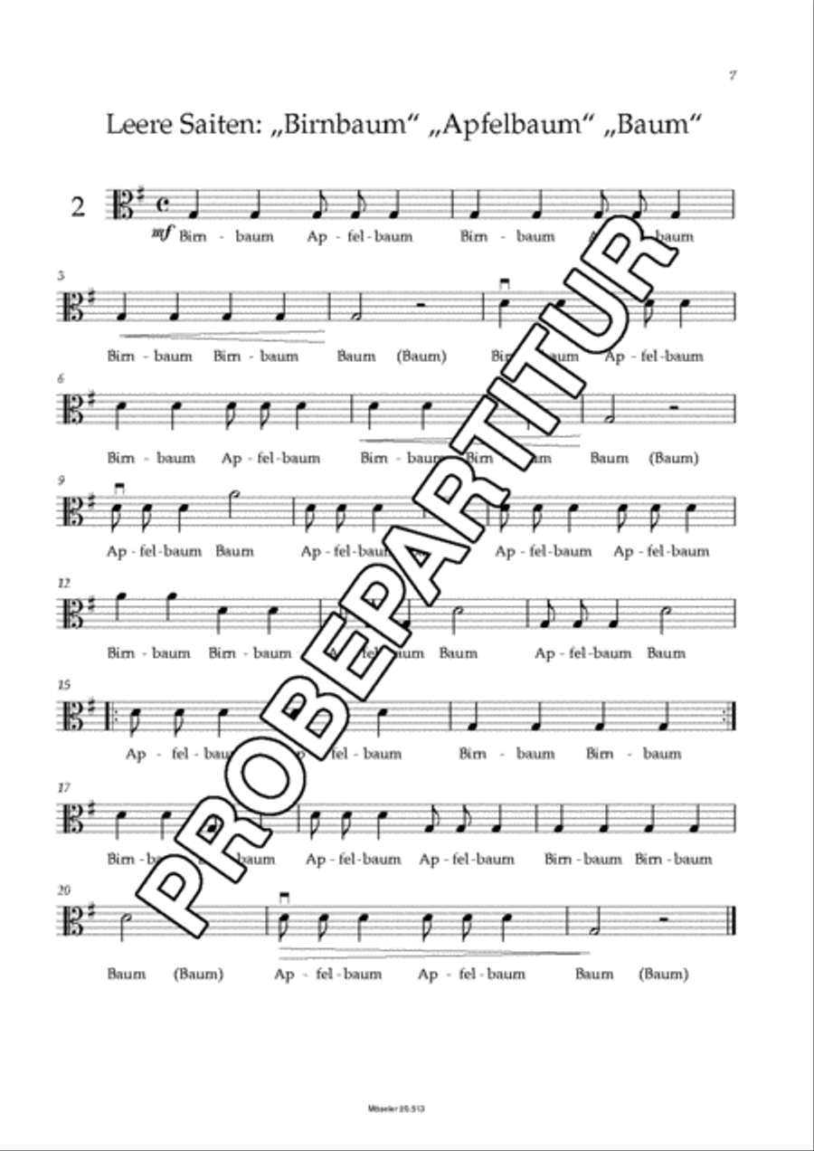 106 etudes for the viola lessons Viola Solo scores gallery preview page 8