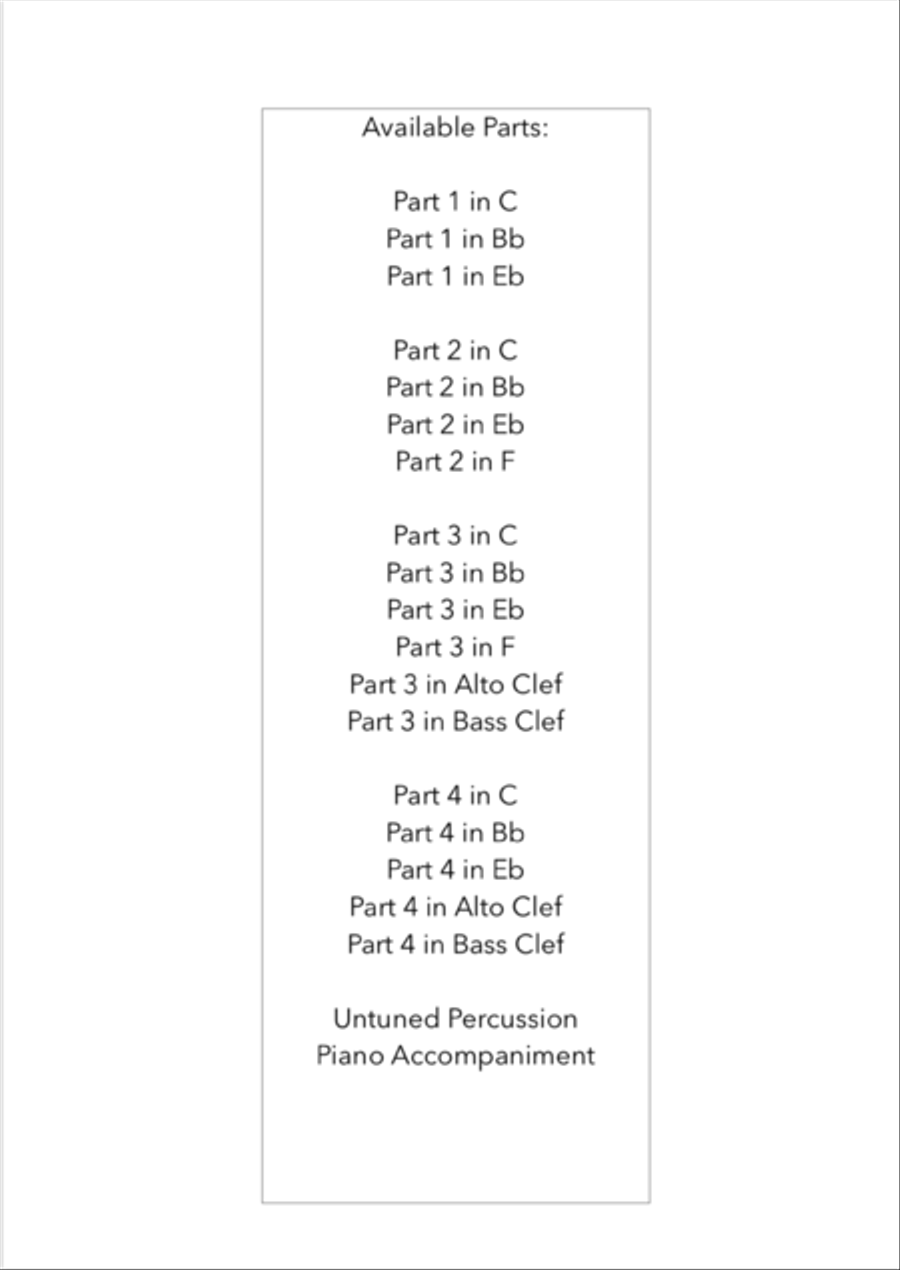 More Carols for Four! - Flexible Instrumentation - Part 4 in Alto Clef Flexible/Adaptable scores gallery preview page 3