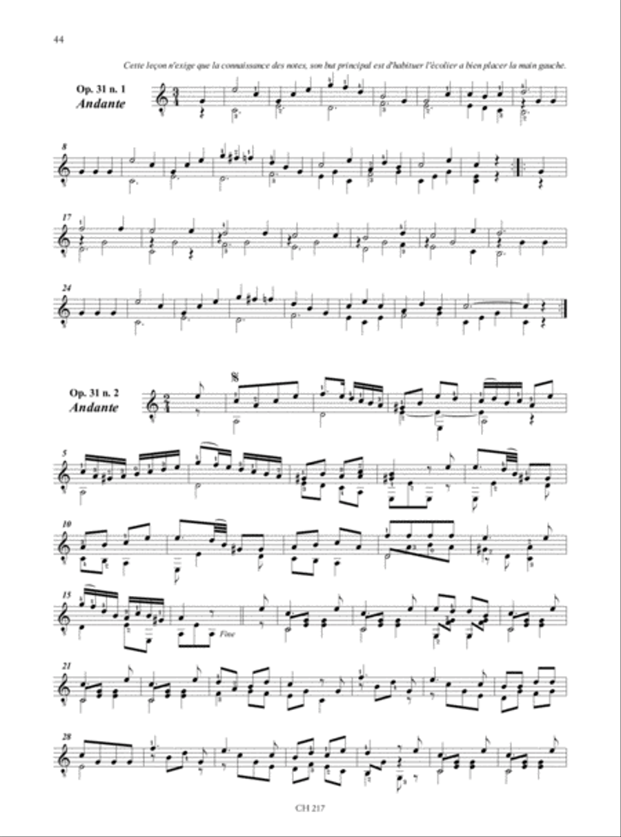 Complete Studies for Guitar Acoustic Guitar scores gallery preview page 4