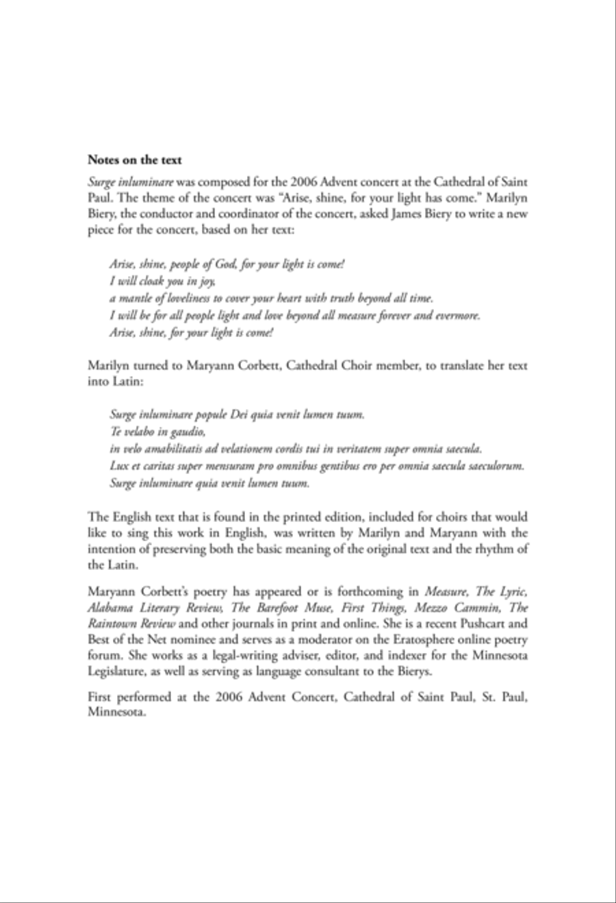Surge inluminare 4-Part scores gallery preview page 2