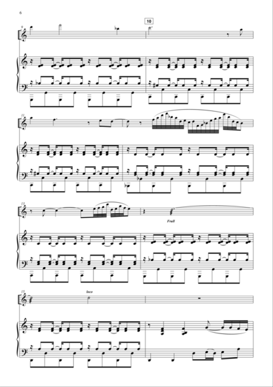 Sonata No. 18 (Flauta y Piano) Flute Solo scores gallery preview page 3