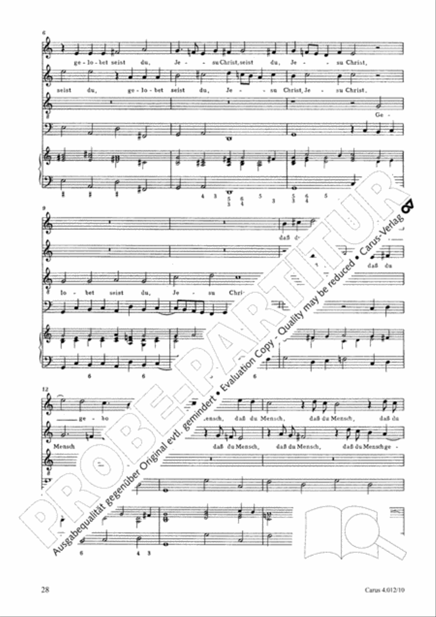 Opella Nova I. Teil 1618 Opella Nova I. Teil 1618 Collection / Songbook scores gallery preview page 29