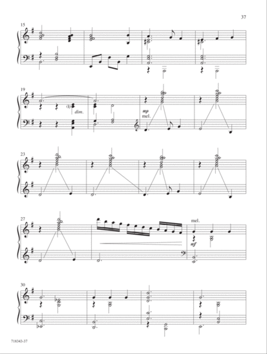 My Redeemer Piano Solo scores gallery preview page 21
