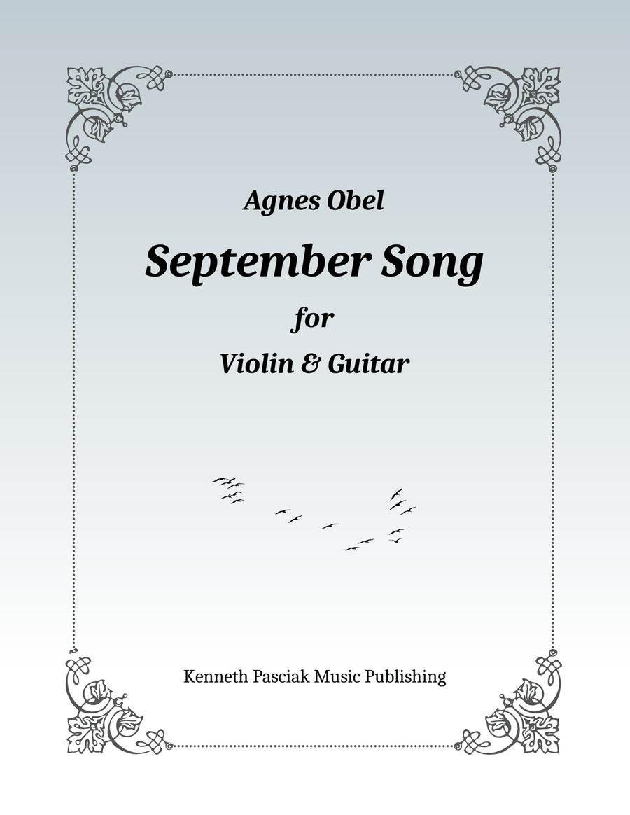September Song String Duet scores gallery preview page 1