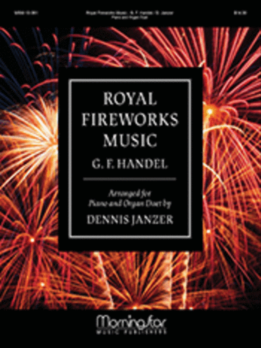 Royal Fireworks Music: Piano and Organ Duet Organ scores gallery preview page 1