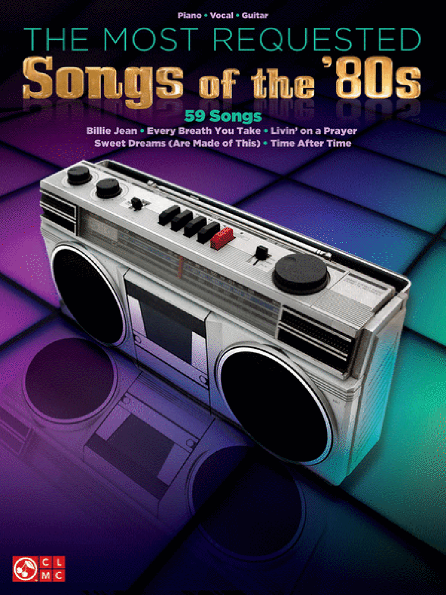 The Most Requested Songs of the '80s Piano, Vocal, Guitar scores gallery preview page 1