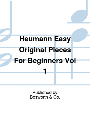 Book cover for Heumann - Easy Original Pieces For Beginners Vol 1