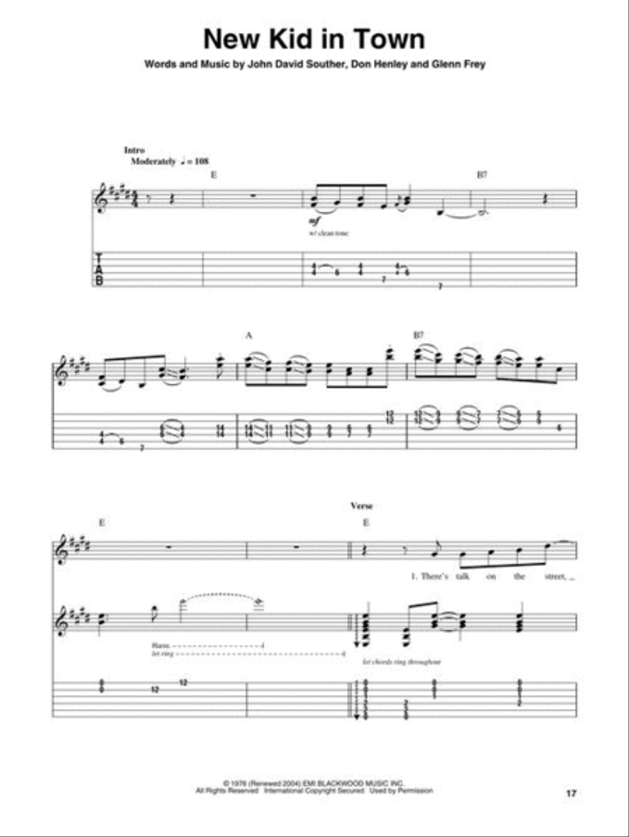 The Eagles – Acoustic The Eagles – Acoustic Acoustic Guitar scores gallery preview page 10