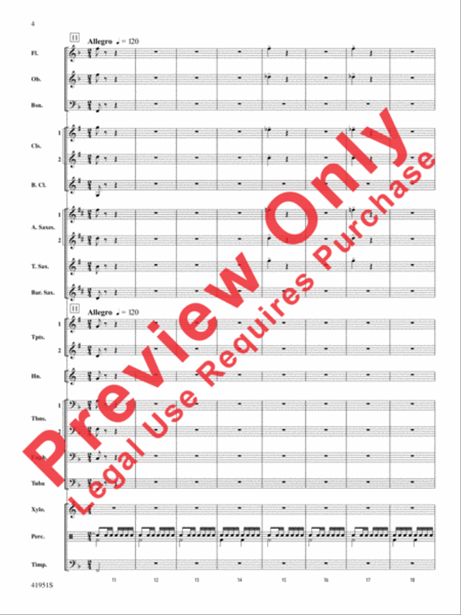 Hobo Train Concert Band scores gallery preview page 5