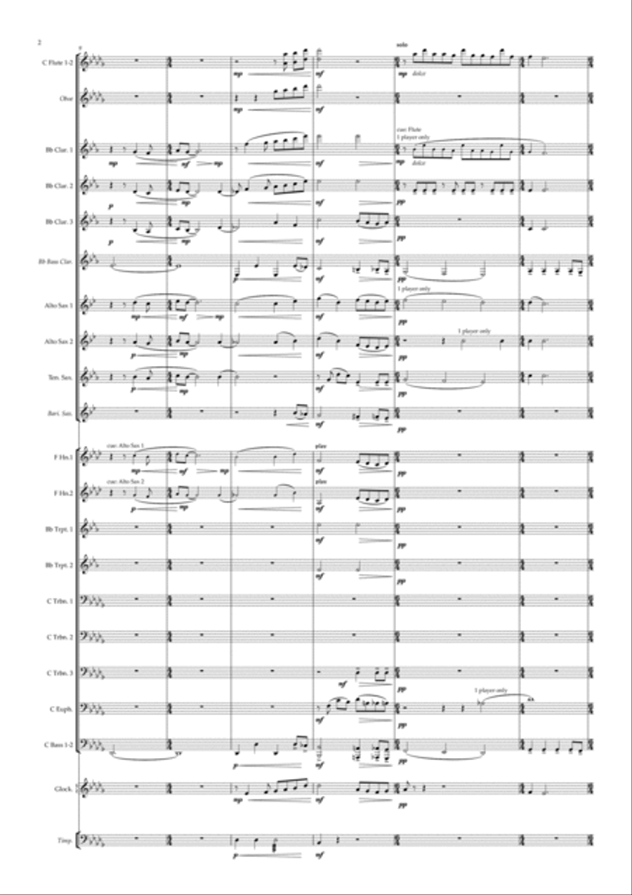Malena Concert Band scores gallery preview page 2