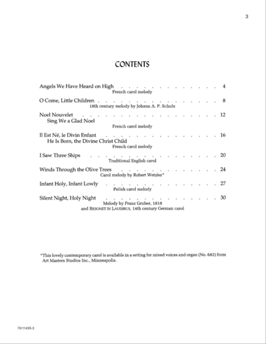 Christmas Pipings Organ Solo scores gallery preview page 2