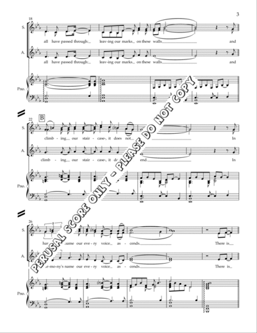 Song For The Searching SSA scores gallery preview page 3