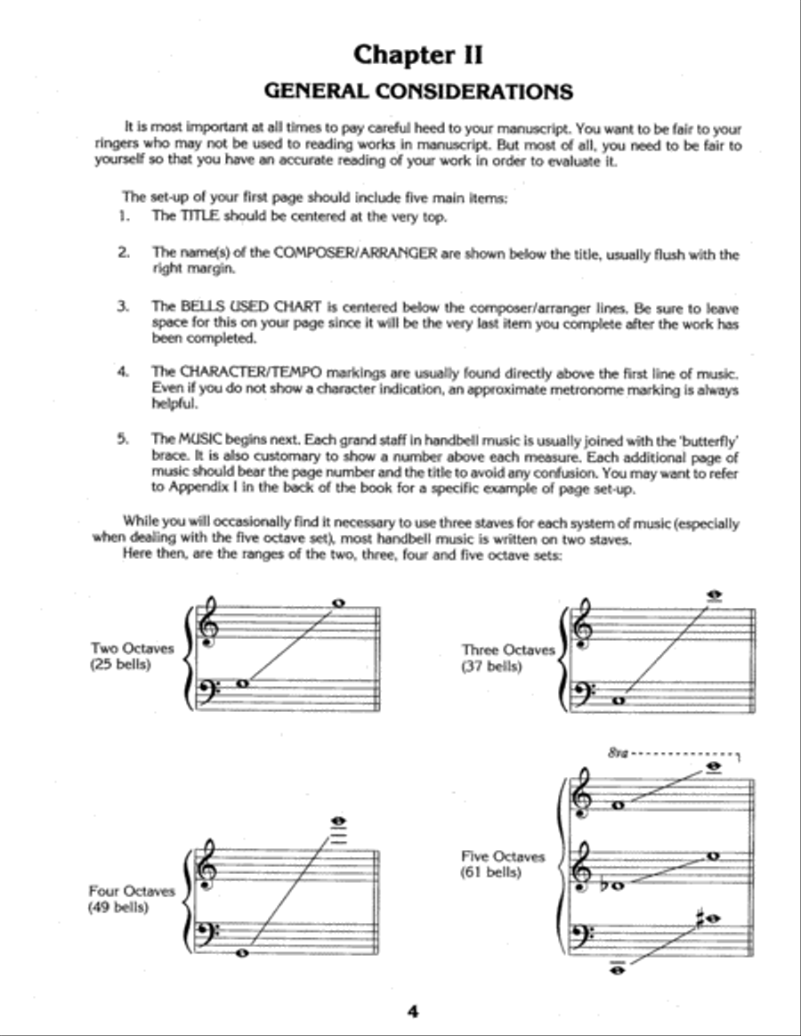 Scoring for English Handbells-Digital Download Handbell Choir scores gallery preview page 6