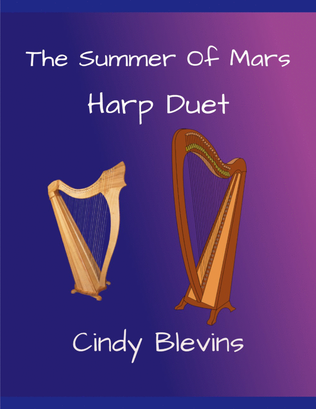 Book cover for The Summer of Mars, Harp Duet