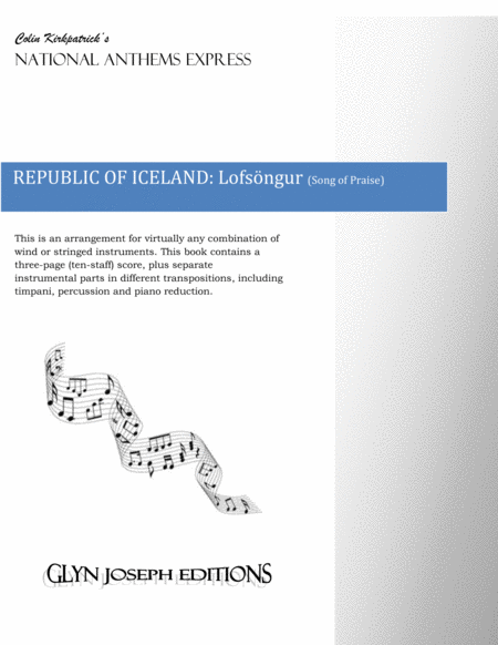 Republic of Iceland National Anthem: Lofsöngur image number null