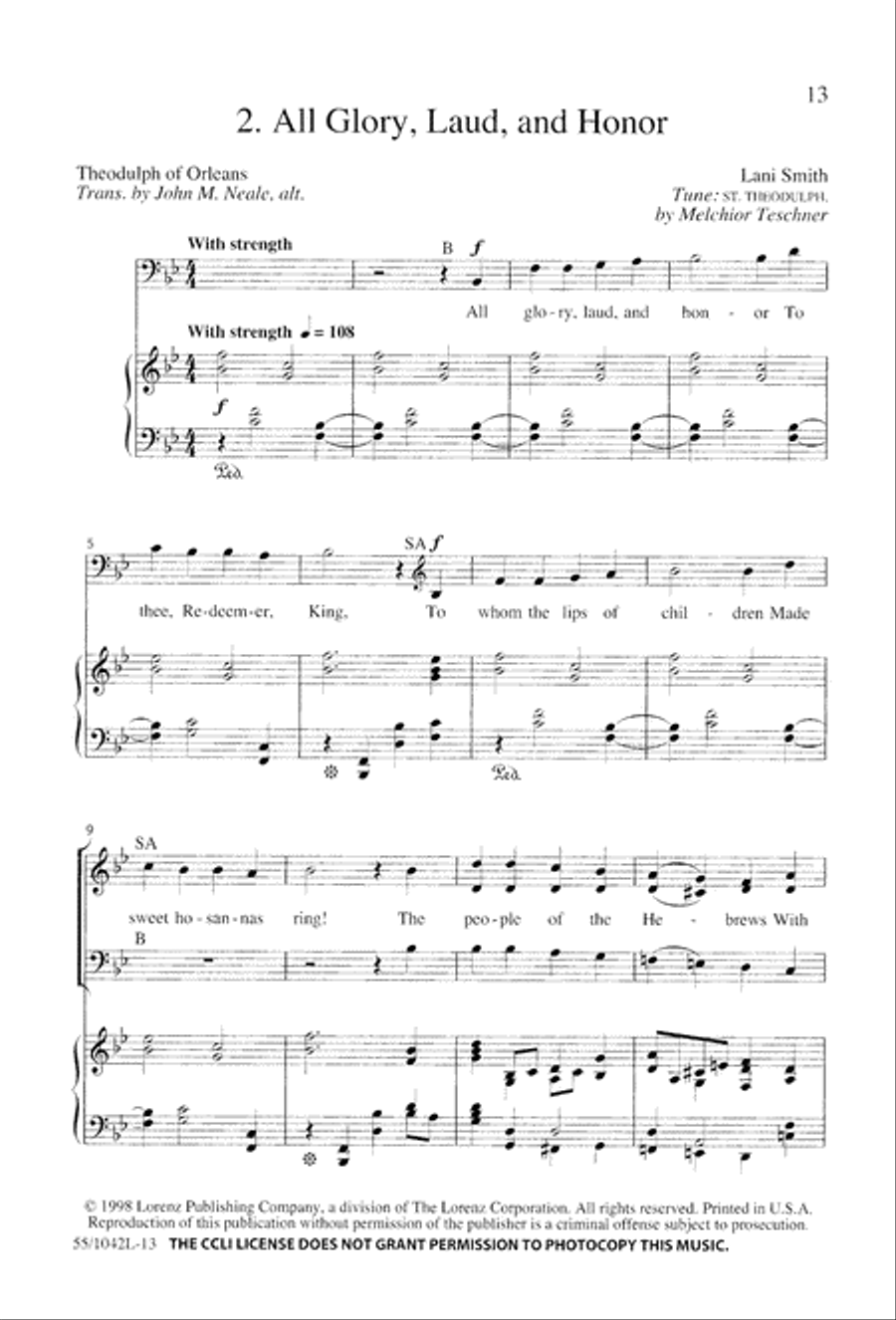 No Greater Love 3-Part scores gallery preview page 15