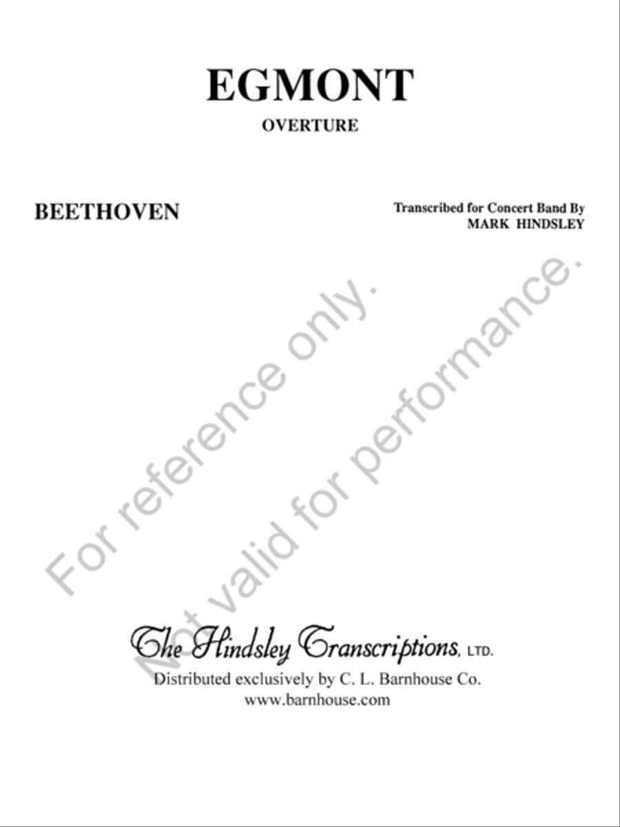 Egmont Concert Band scores gallery preview page 2