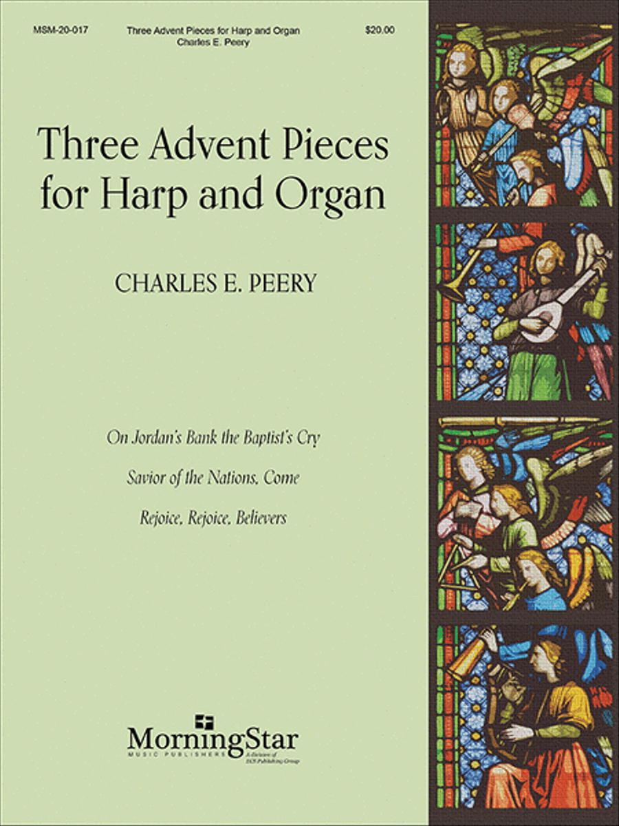 Three Advent Pieces for Harp and Organ Harp scores gallery preview page 1