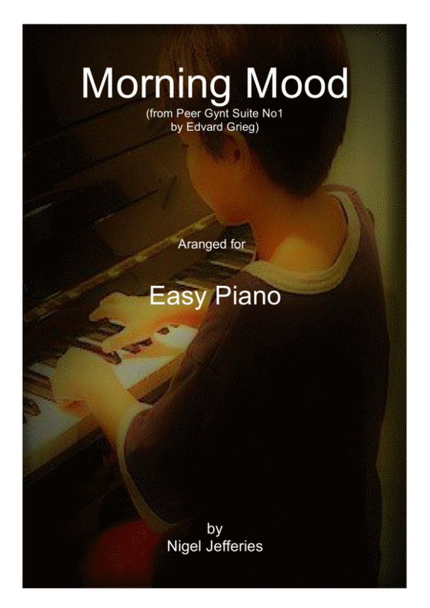 Morning Mood arranged for Easy Piano image number null