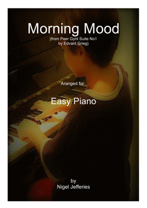 Book cover for Morning Mood arranged for Easy Piano