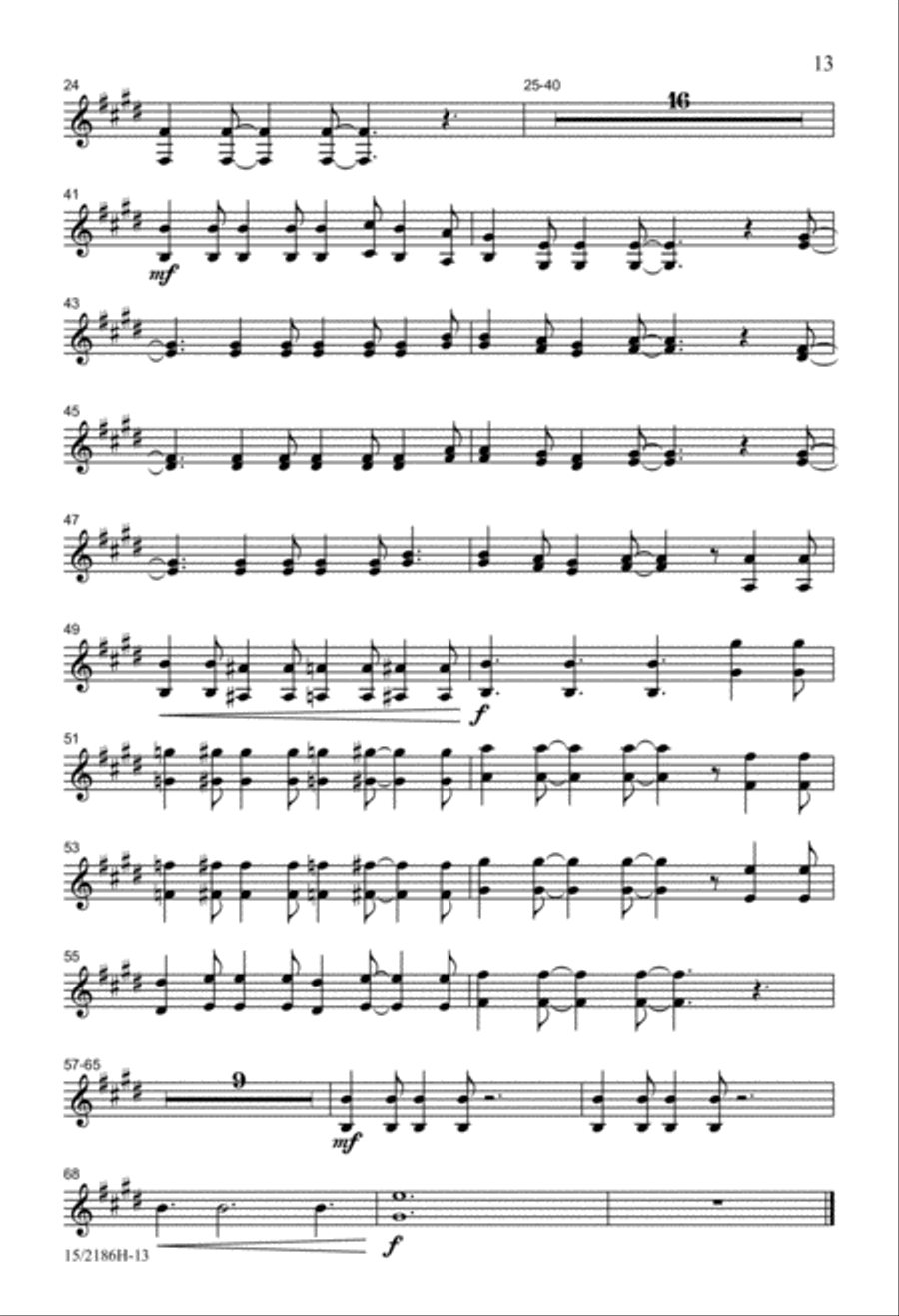 Little Fish, Big Name (The Happy Hawaiian Humu) Unison Choir scores gallery preview page 13