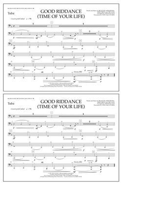Good Riddance (Time of Your Life) - Tuba