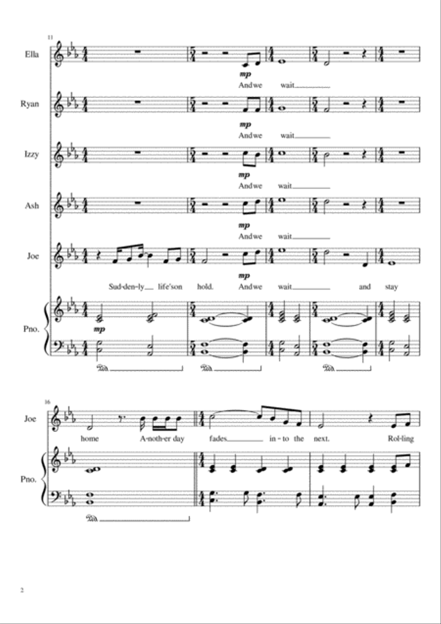 A Compromise Piano scores gallery preview page 2