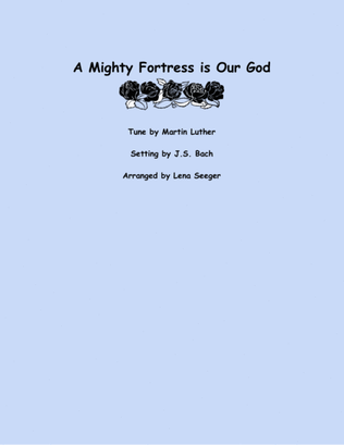 Book cover for A Mighty Fortress is Our God