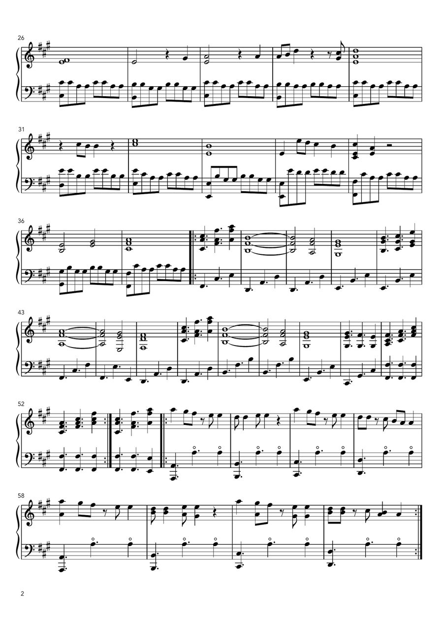 Now We Are Free Now We Are Free Celtic Harp scores gallery preview page 2