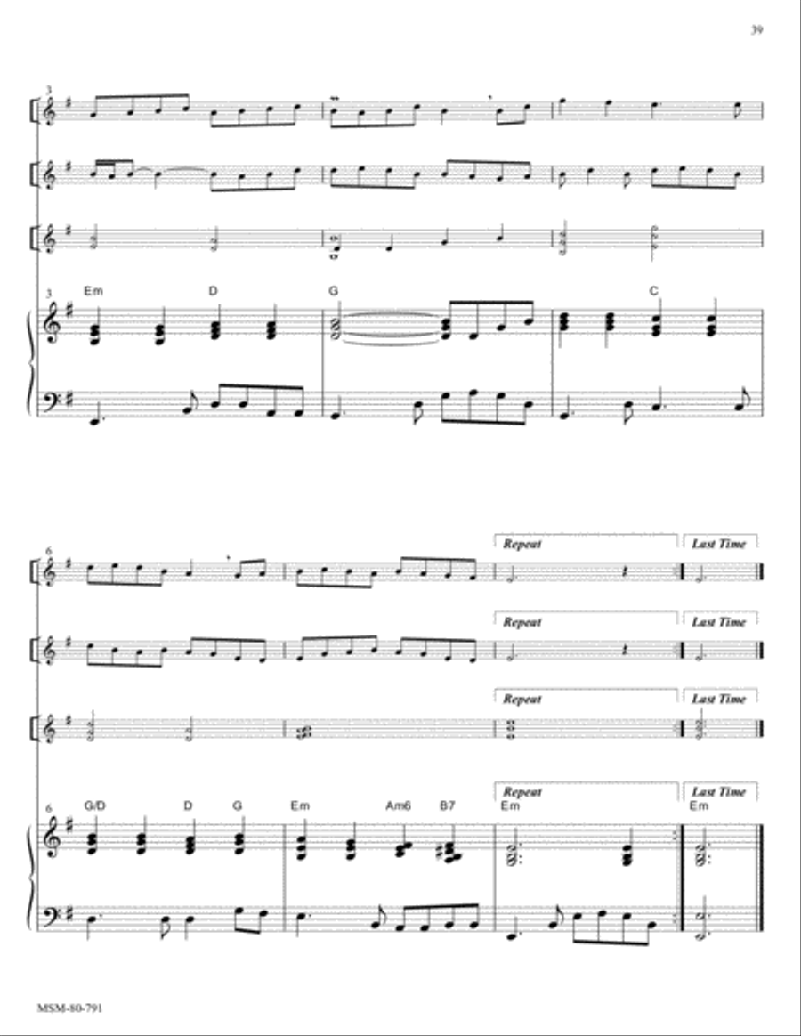 Southwell Southwell Choir scores gallery preview page 2