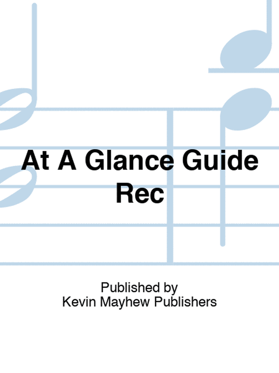 At A Glance Guide Rec