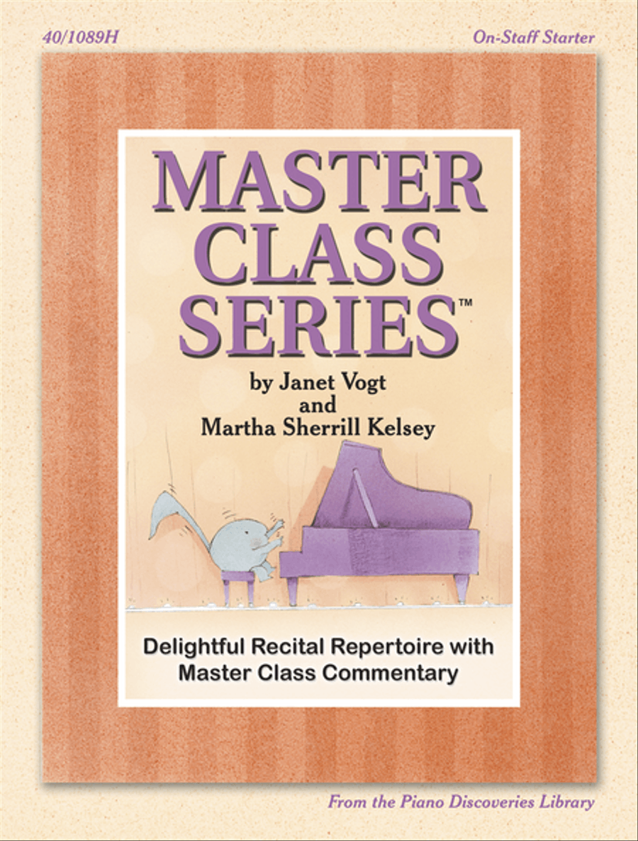 Master Class Series - On-Staff Starter Piano Method scores gallery preview page 1
