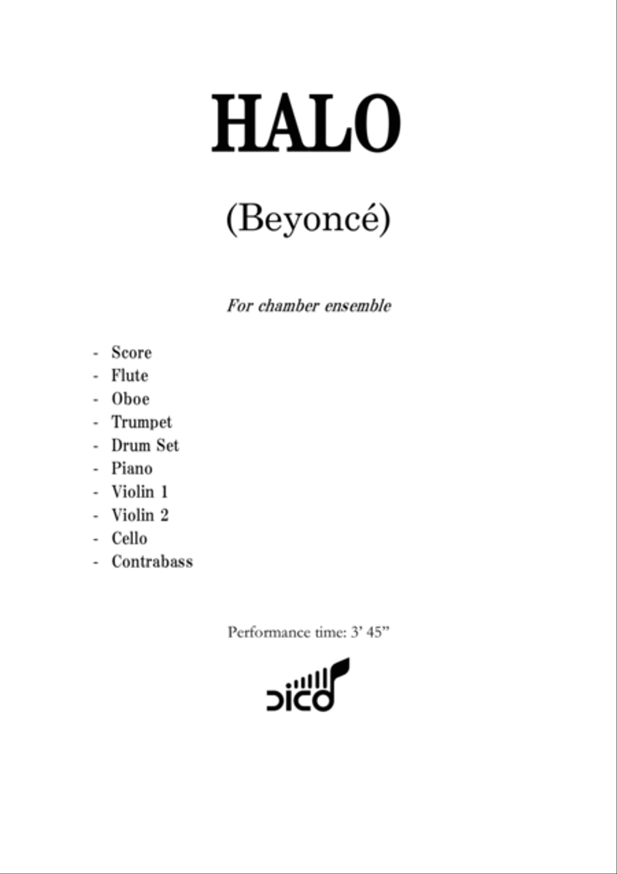 Halo Halo Large Ensemble scores gallery preview page 3