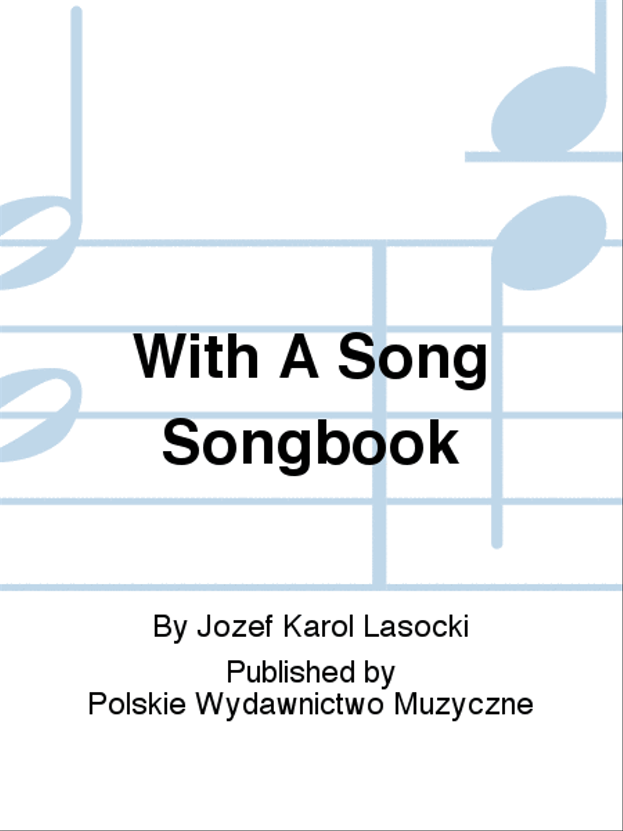 With A Song Songbook Mixed Choir scores gallery preview page 1