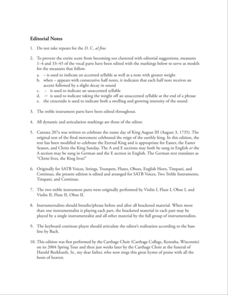 Christ Is Risen/Christus lebe, lebe, König Choir scores gallery preview page 1