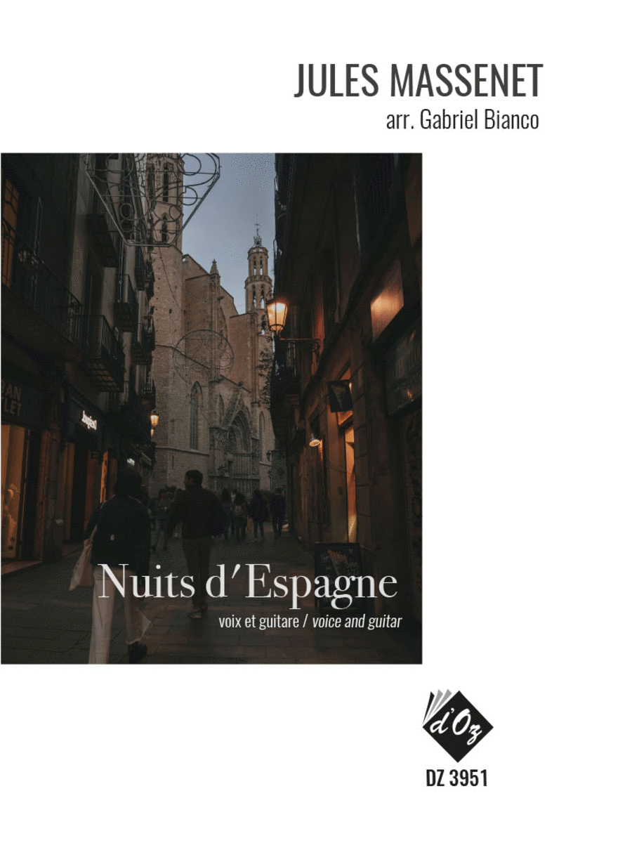 Nuits d'Espagne Classical Guitar scores gallery preview page 1