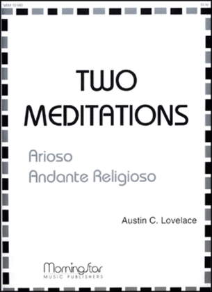 Book cover for Two Meditations